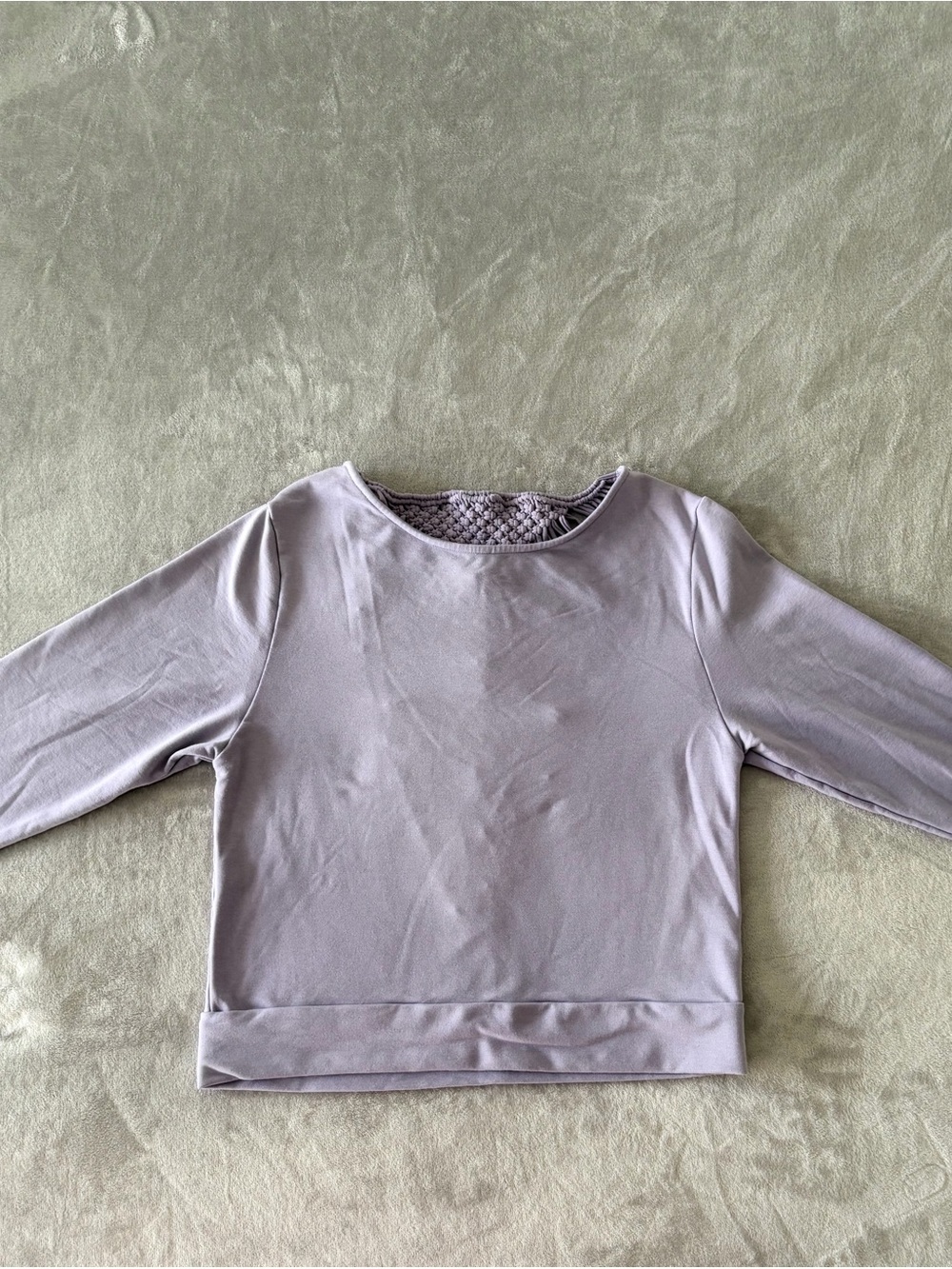 Carbon 38 Women’s sweatshirt with Textured Back